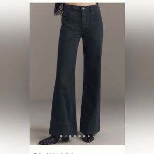 Pilcro The Rylan Relaxed High-Rise Flare
Pants Anthropologie NWT